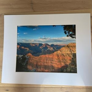 Grand Canyon 8x10 print with 11x16 Matt